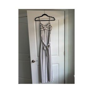NWT Striped Jumpsuit